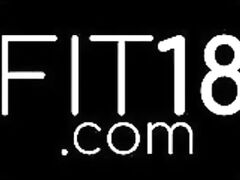 FIT18 - Morgan Rain - 110lbs - Blonde Cheerleader Fucks Casting Agent For A Job